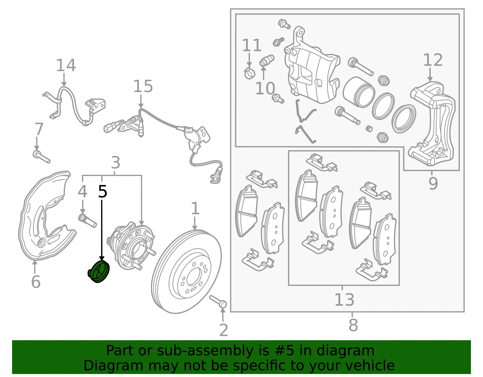 Sensor - Kia (58980 J5000) - view 4